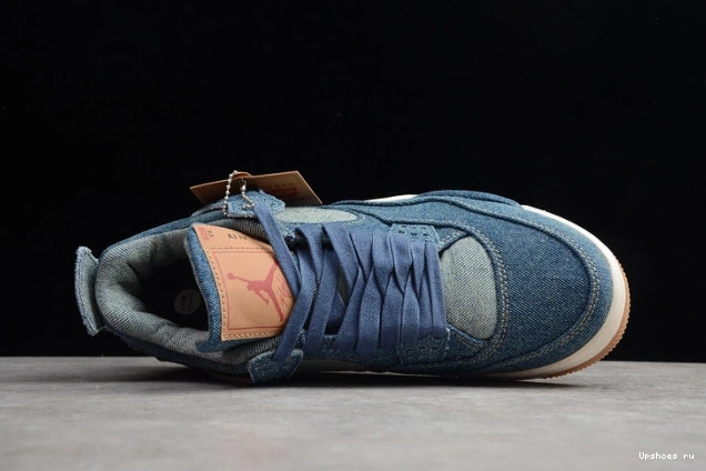 X 4 AO2571-401 NIKE AIR JORDAN LEVI'S DENIM 0414